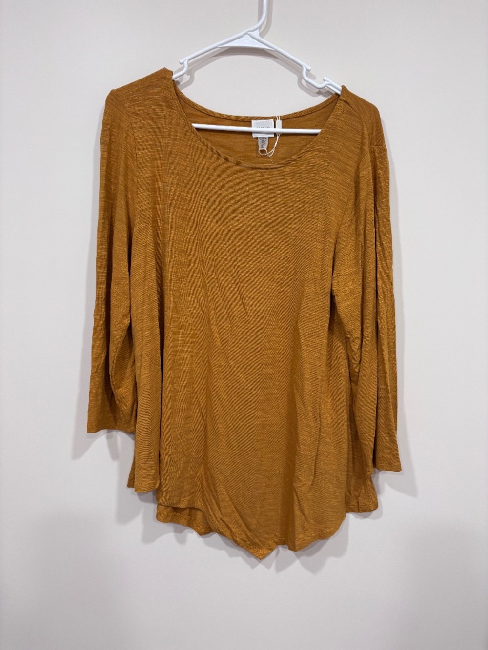 CUPIO WOMEN'S MUSTARD SHIRT SIZE XL